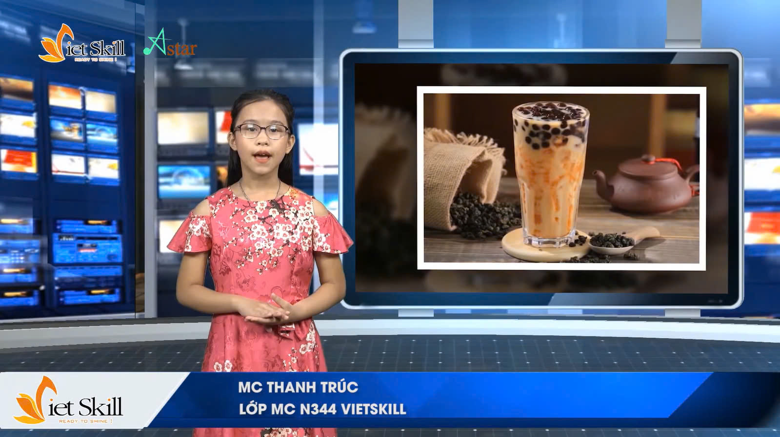 LỚP MC NHÍ NO1 A STAR | HV THANH TRÚC
