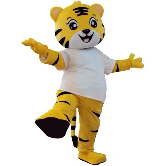 Mascot con hổ vàng